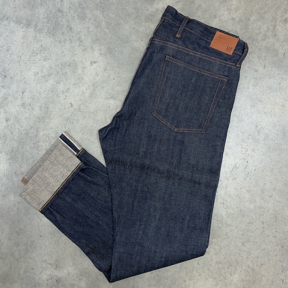 GAP 1969 Slim Fit Japanese Selvedge Denim Jeans